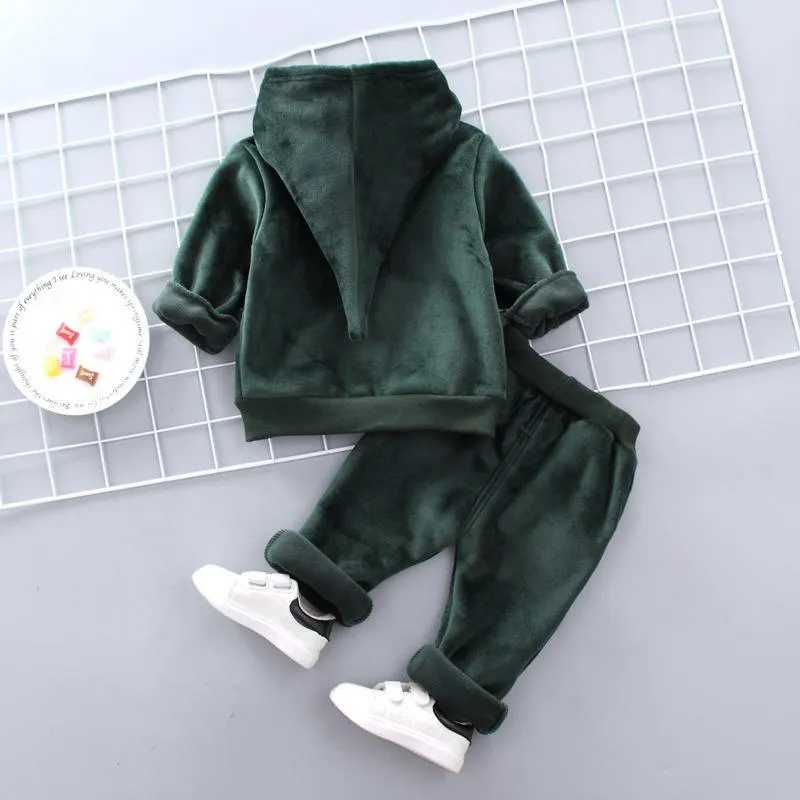 2-piece Fleece Hoodie & Pants for Children Boy