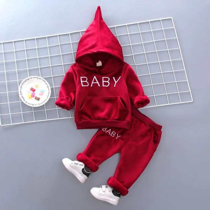 2-piece Fleece Hoodie & Pants for Children Boy