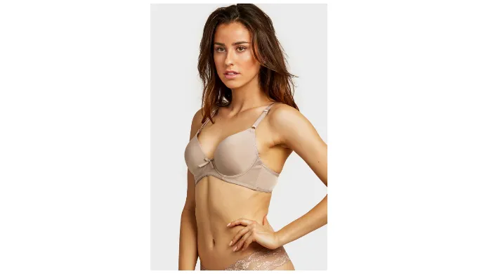 6 Pack: Mechaly Apparel Women's Plain Lace Bra - Ships Next Day!