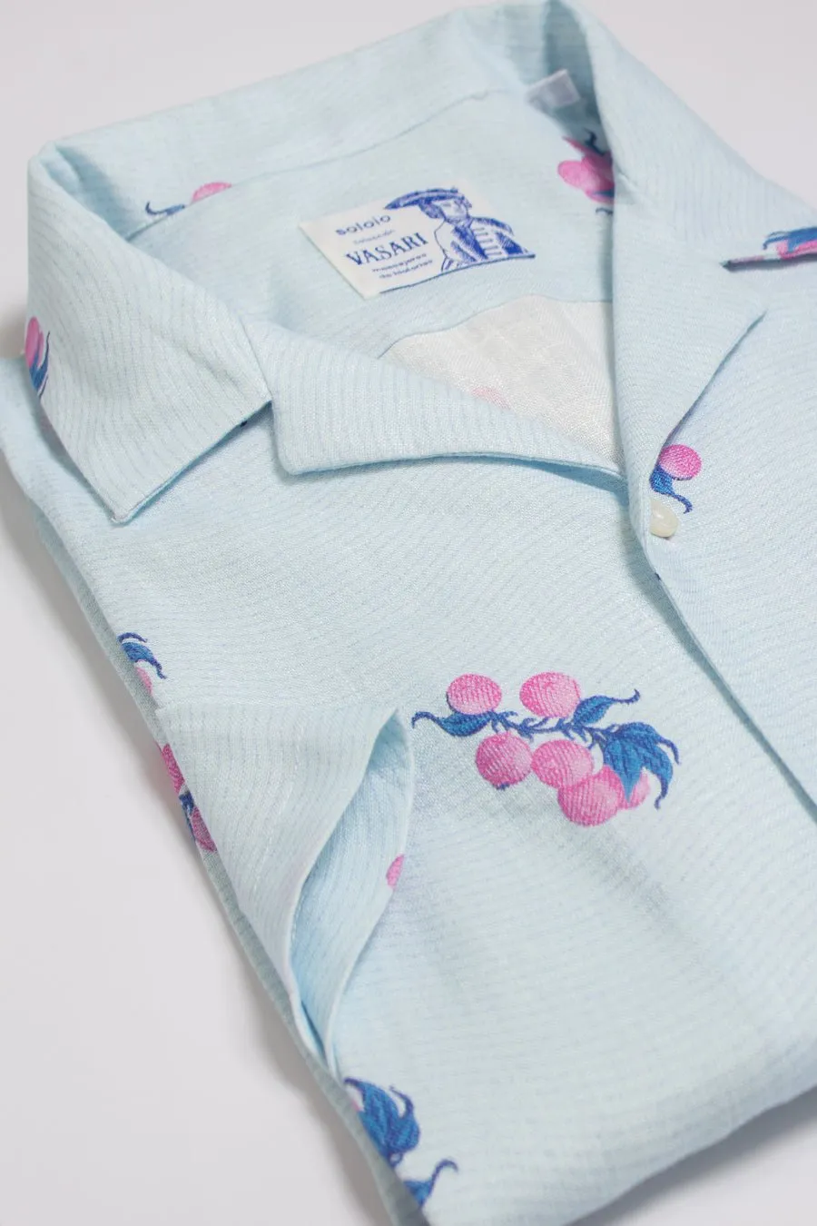 arezzo linen shirt pink