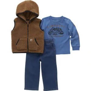 Baby Boys' T-Shirt, Vest, & Pants Set CG8950