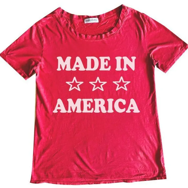 Brokedown Women's Tee - Made in America