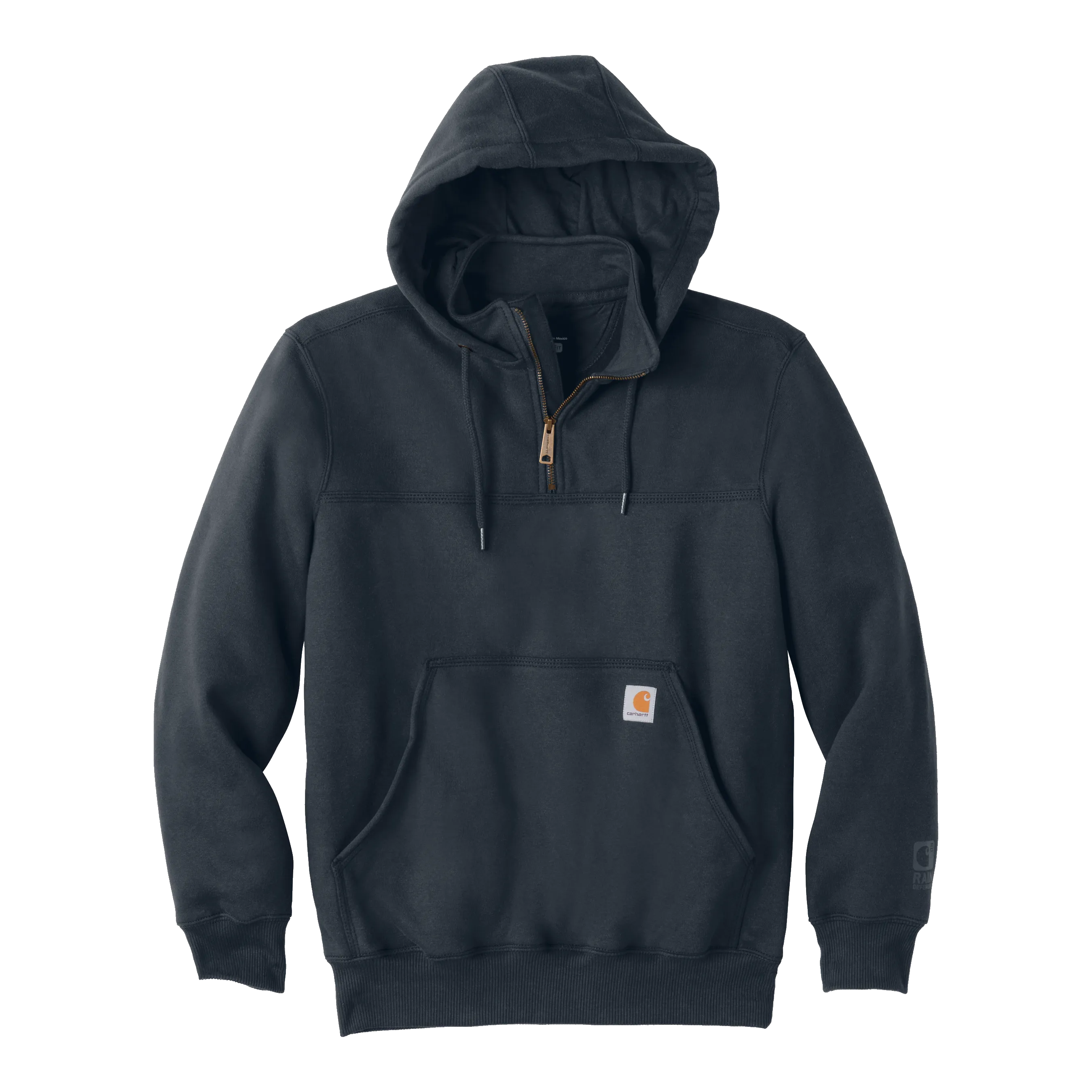 C1967 Mens Paxton Hooded 1/4 Zip Sweatshirt