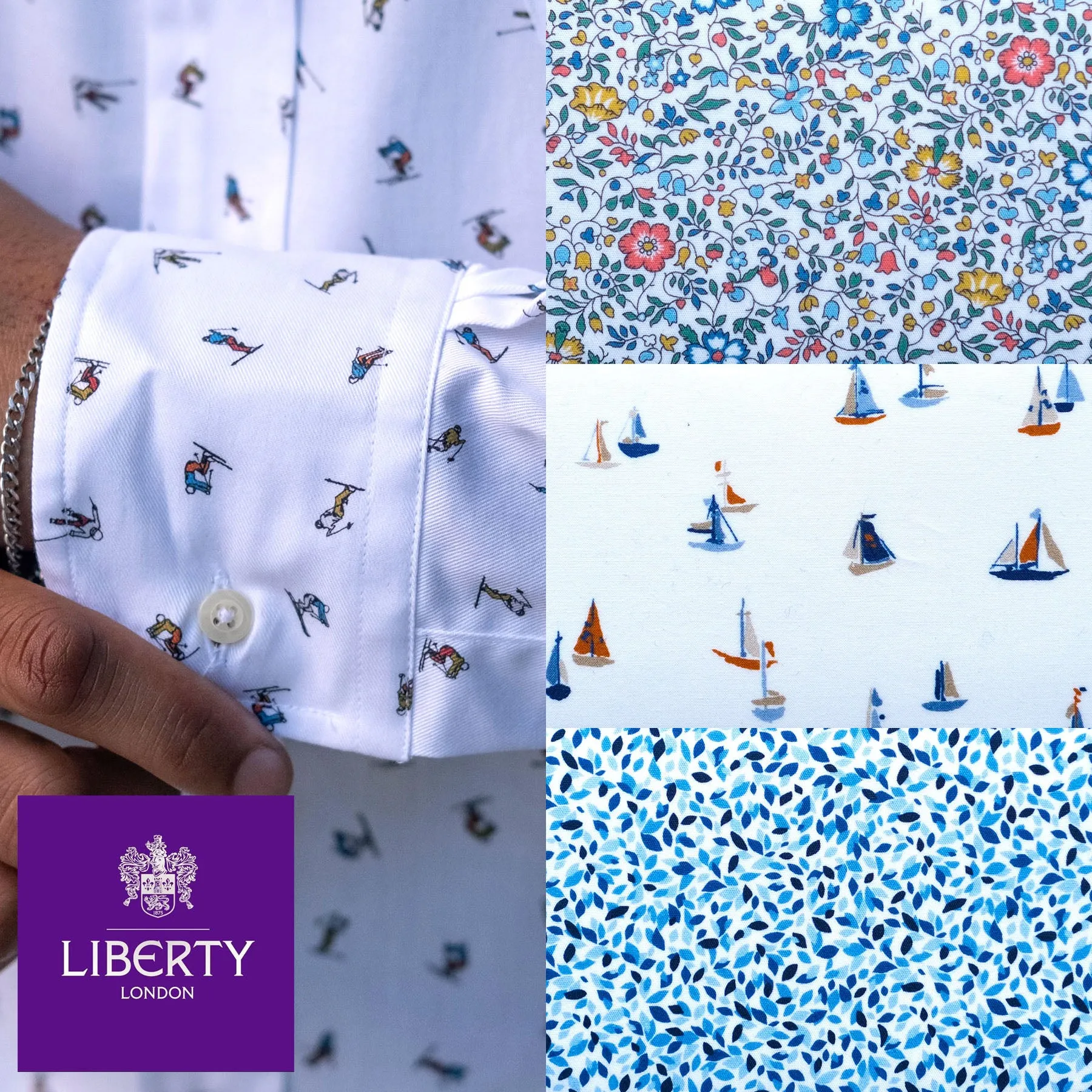 Custom Shirting Liberty of London Exclusive Prints