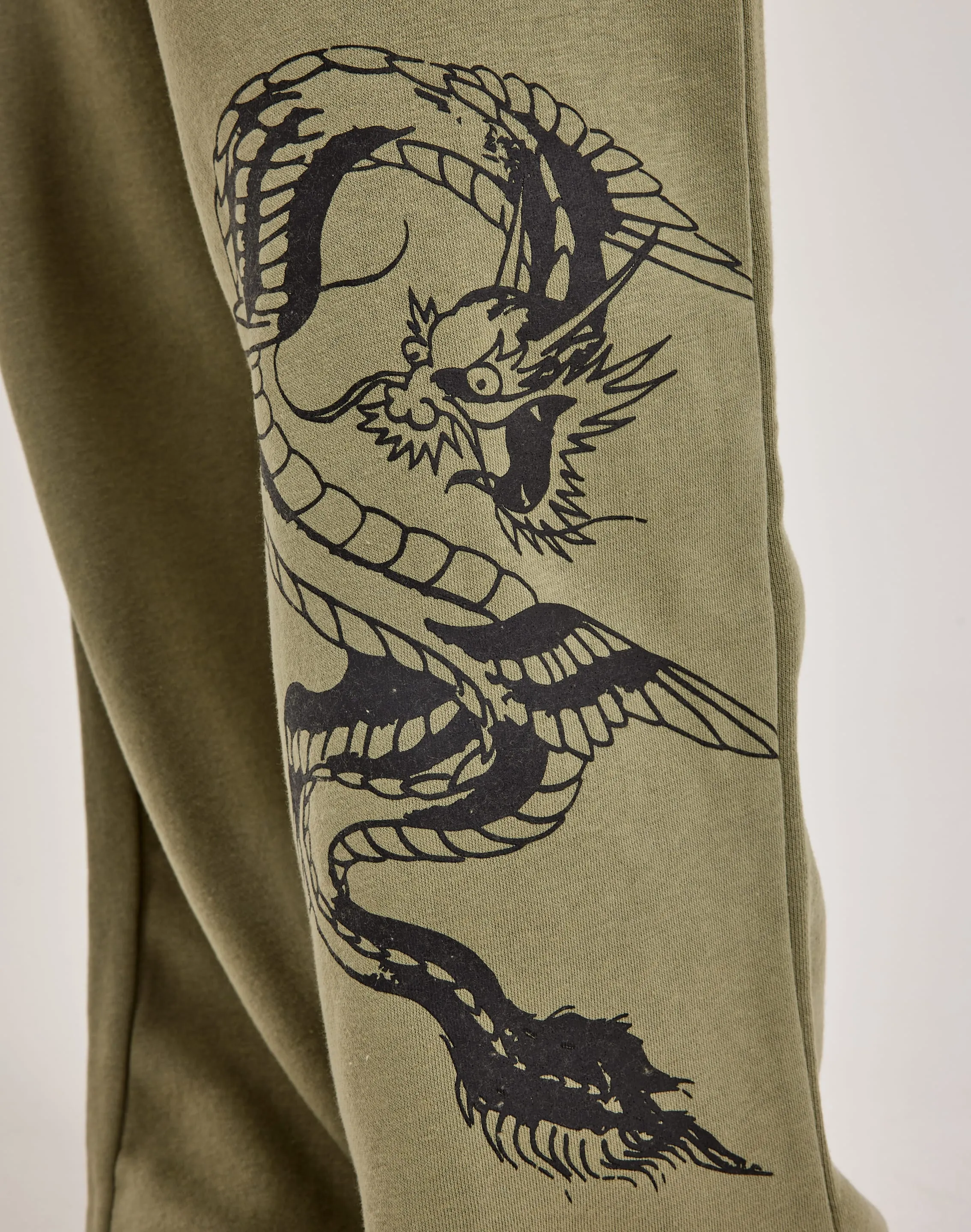 Ed Hardy Dragon Dagger Fleece Cargo Pants