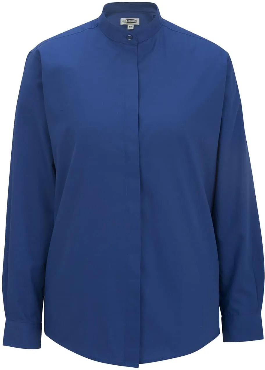 Edwards Ladies Banded Collar Shirt