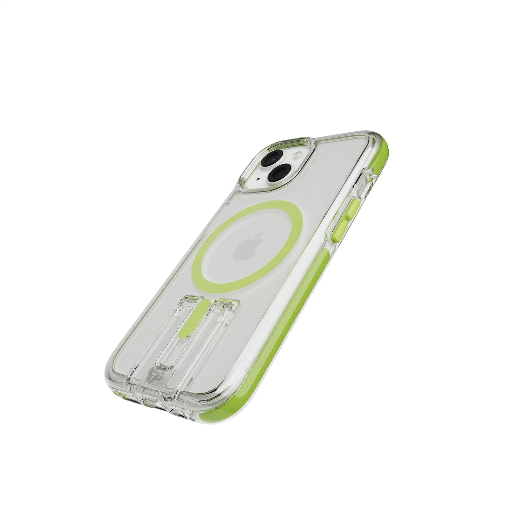 EvoCrystal Kick - Apple iPhone 15 Case MagSafe® Compatible - Lime