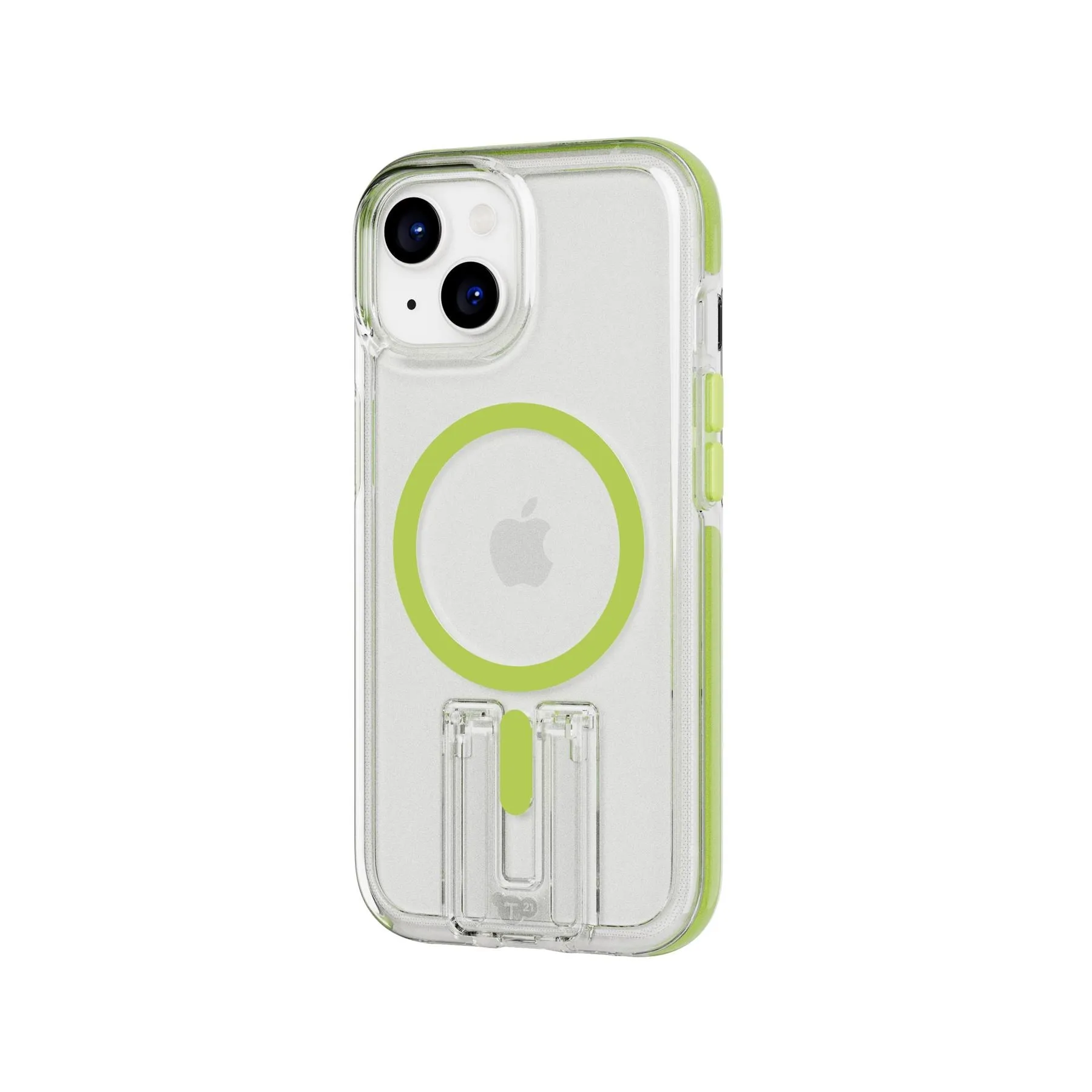 EvoCrystal Kick - Apple iPhone 15 Case MagSafe® Compatible - Lime