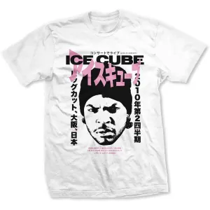 Ice Cube Unisex T-Shirt - Beanie Kanji (Back Print)