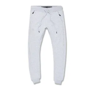 Jordan Craig Men's Uptown Modern Basic Fleece Jogger Sweatpants Heather Grey