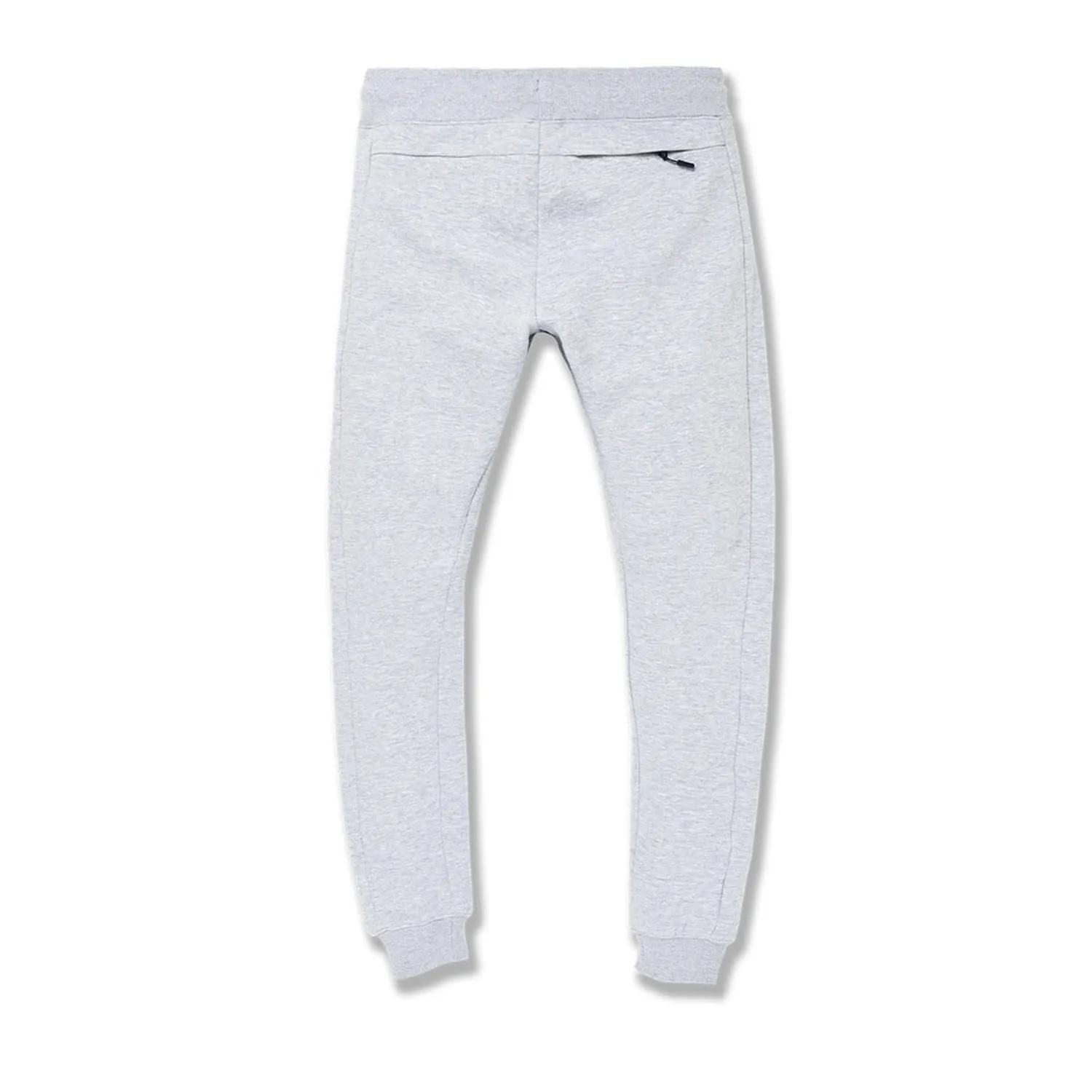 Jordan Craig Men's Uptown Modern Basic Fleece Jogger Sweatpants Heather Grey