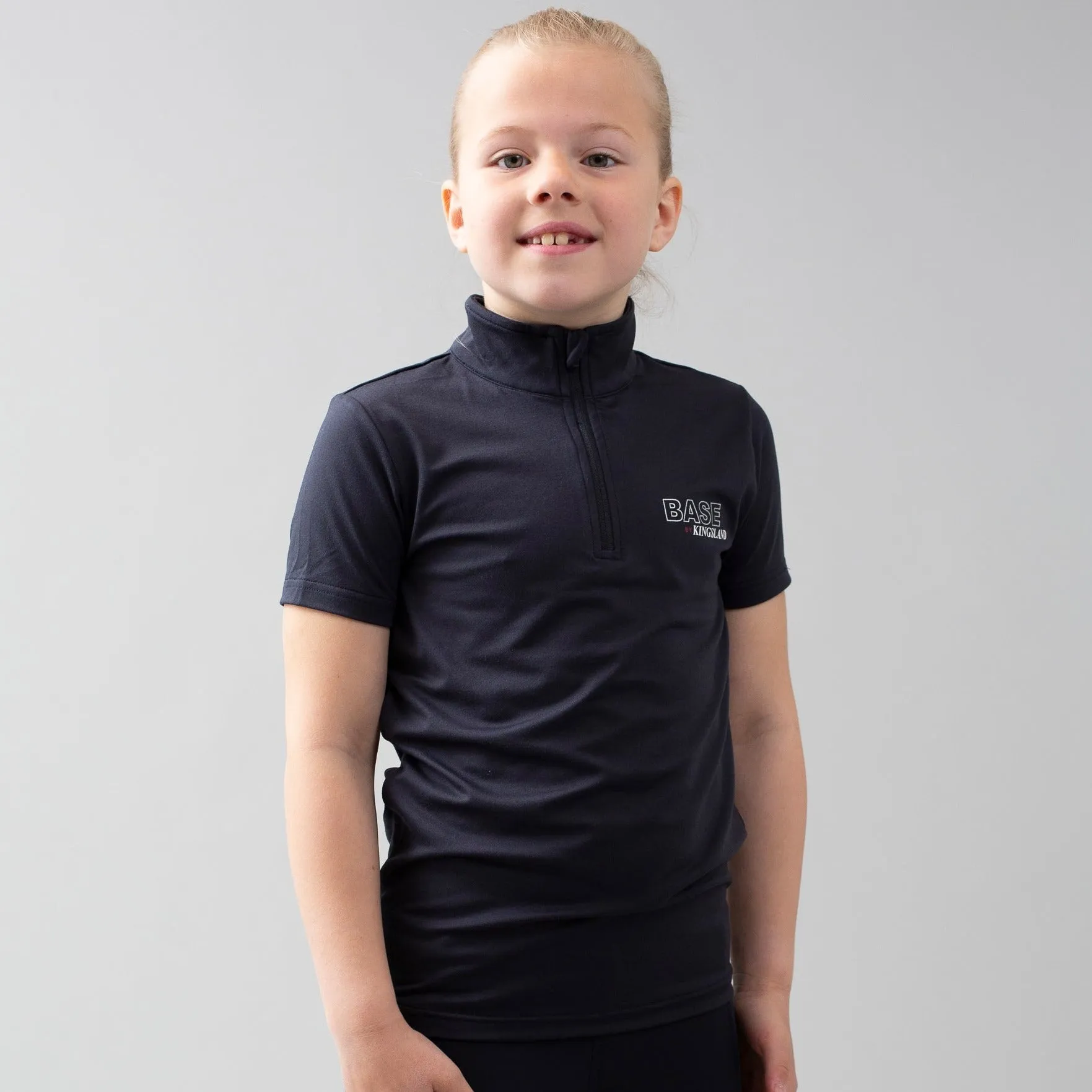 Junior 1/2 Zip Training Shirt KLOrchid