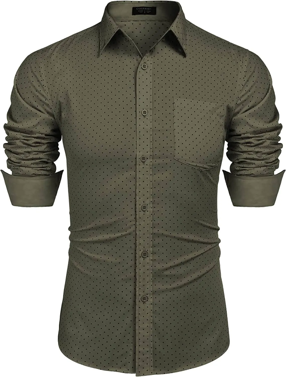 Men's Casual Long Sleeve Shirt (US Only)