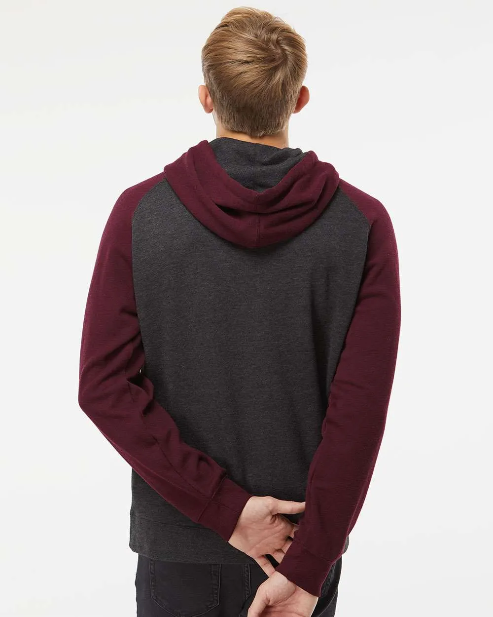 Raglan Hooded Sweatshirt