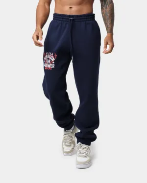 Reebok Iverson Basketball Fleece Pants Vector Navy