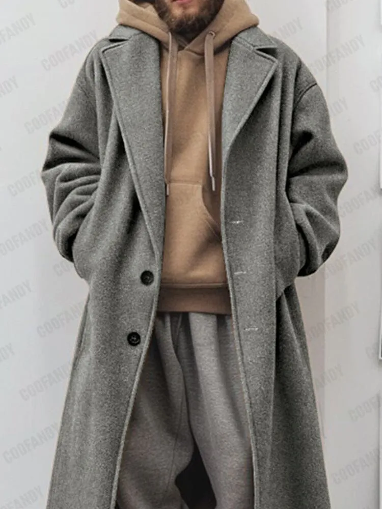 Utility Comfy Lined Tweed Coat