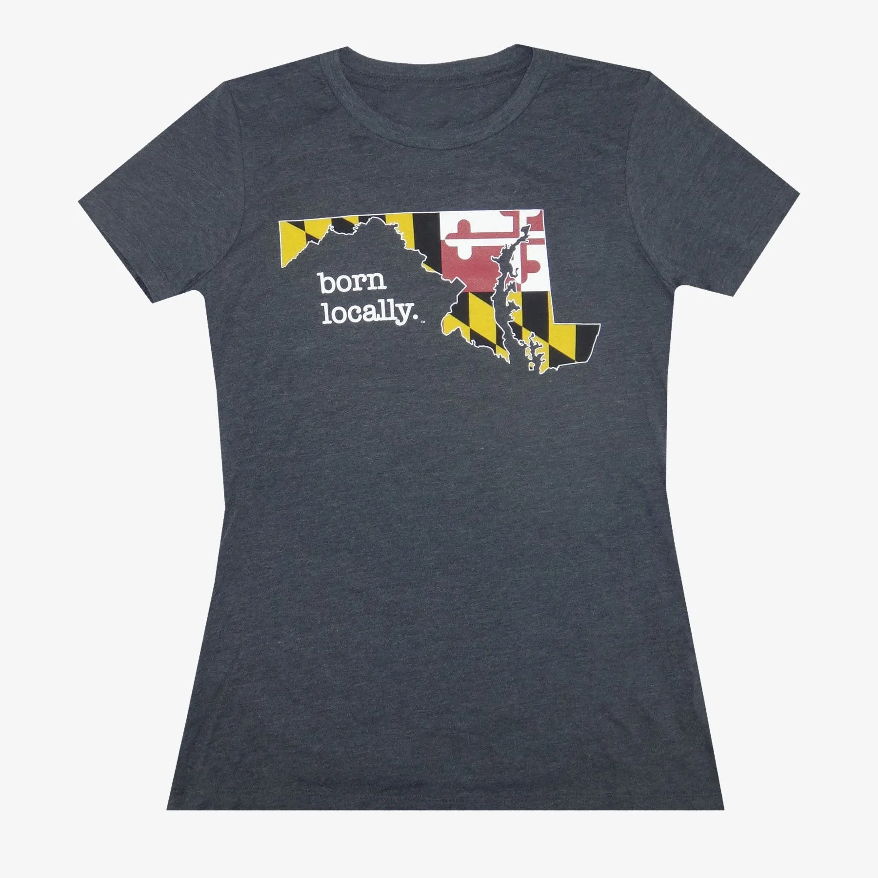 Women's Born Locally Maryland T-Shirt