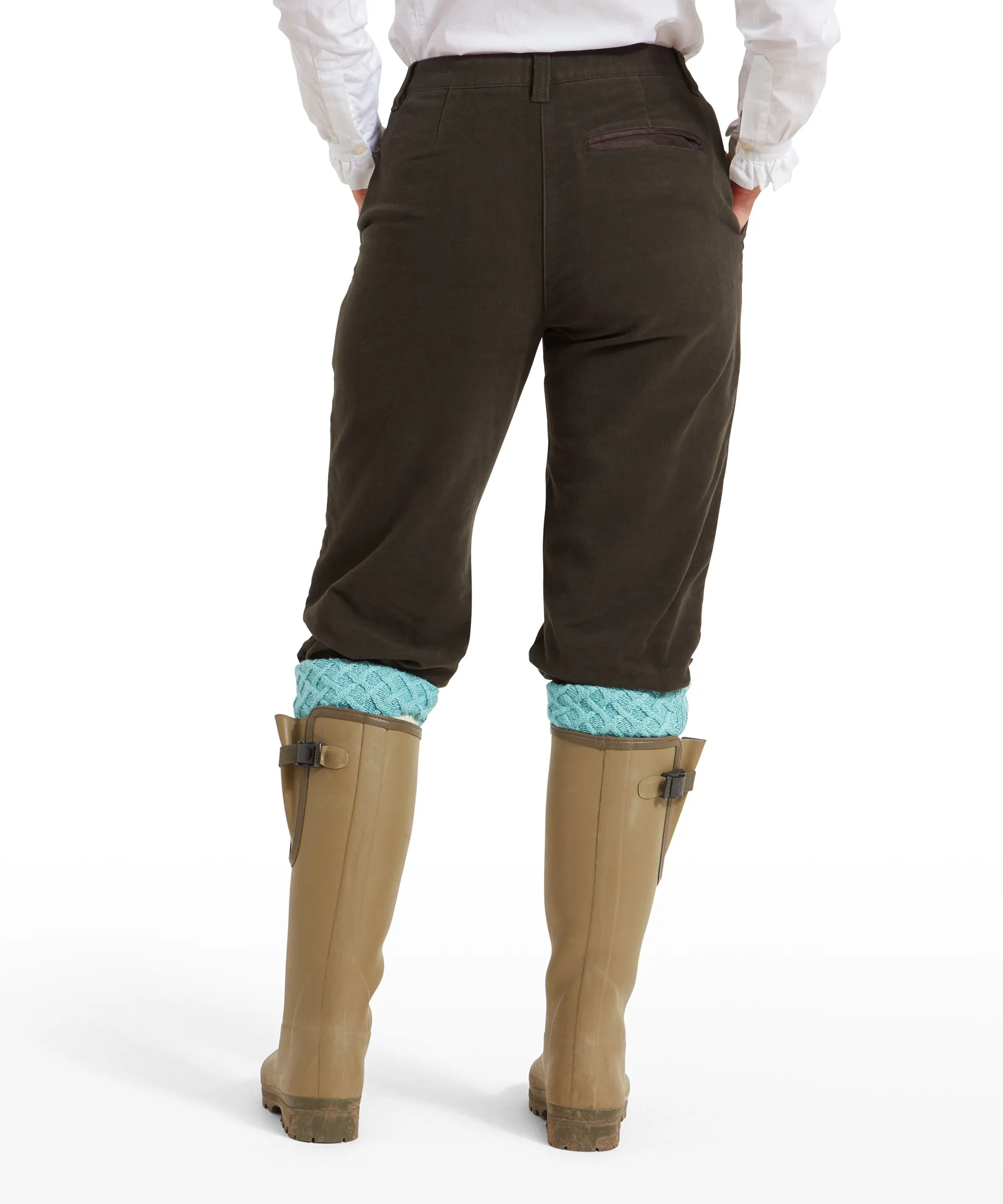 Women's Moleskin Breeks - Forest