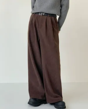 Zhou Drapey Fit Corduroy Pants