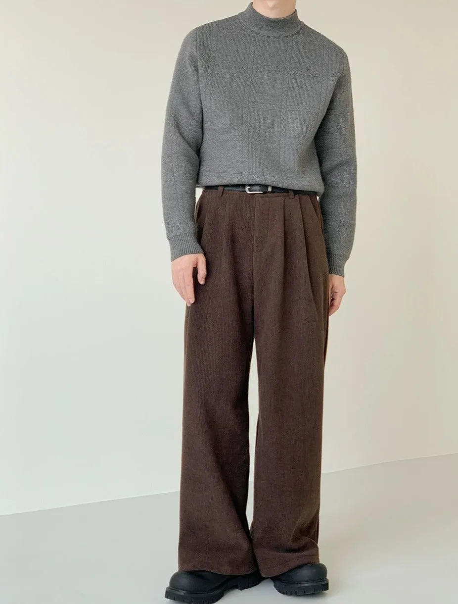 Zhou Drapey Fit Corduroy Pants